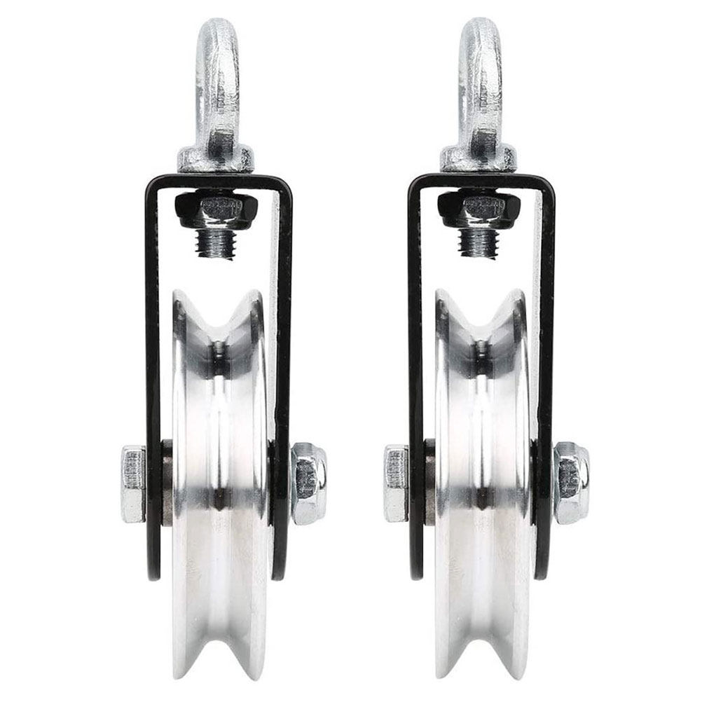 Heavy Equipment Lifting - 2Sets Heavy Duty Bearing Lifting Pulley