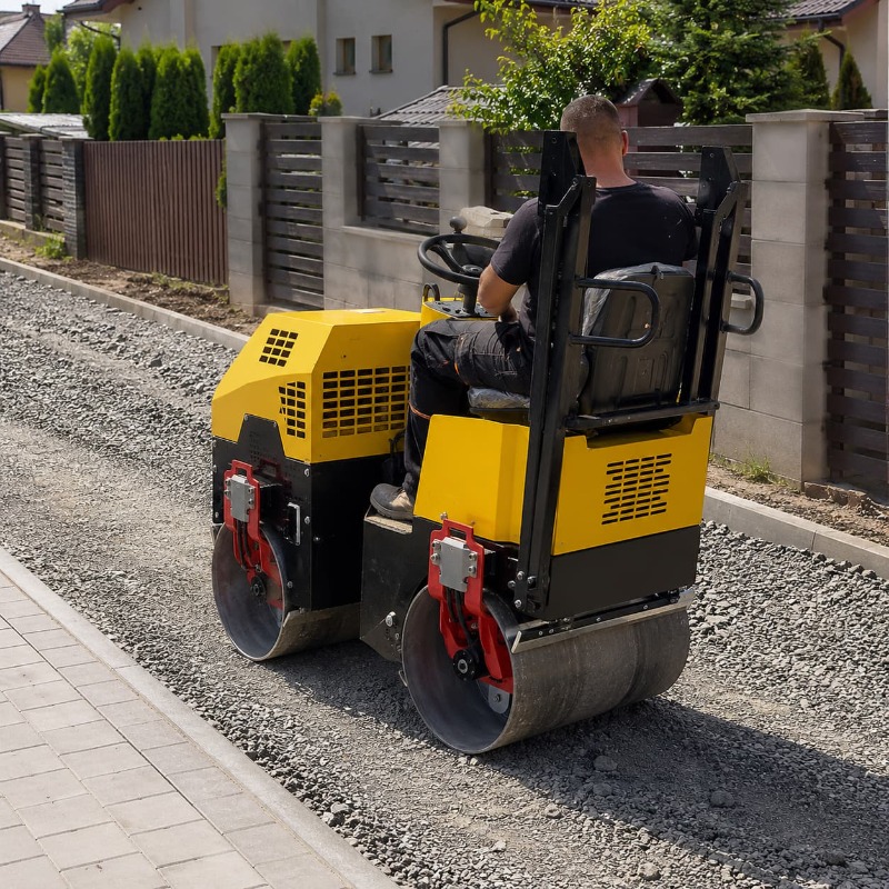Heavy Equipment Rollers - Double Drum Vibratory Road Roller Compactor