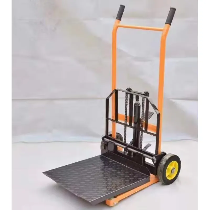 Heavy Equipment Logistics - 200kg Manual Hydraulic Stacker Forklift Heavy