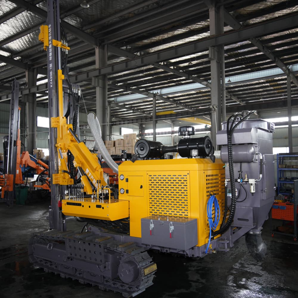 Hydraulic Crawler DTH Drill Ri - đánh giá và giá Heavy Equipment Drilling Rig