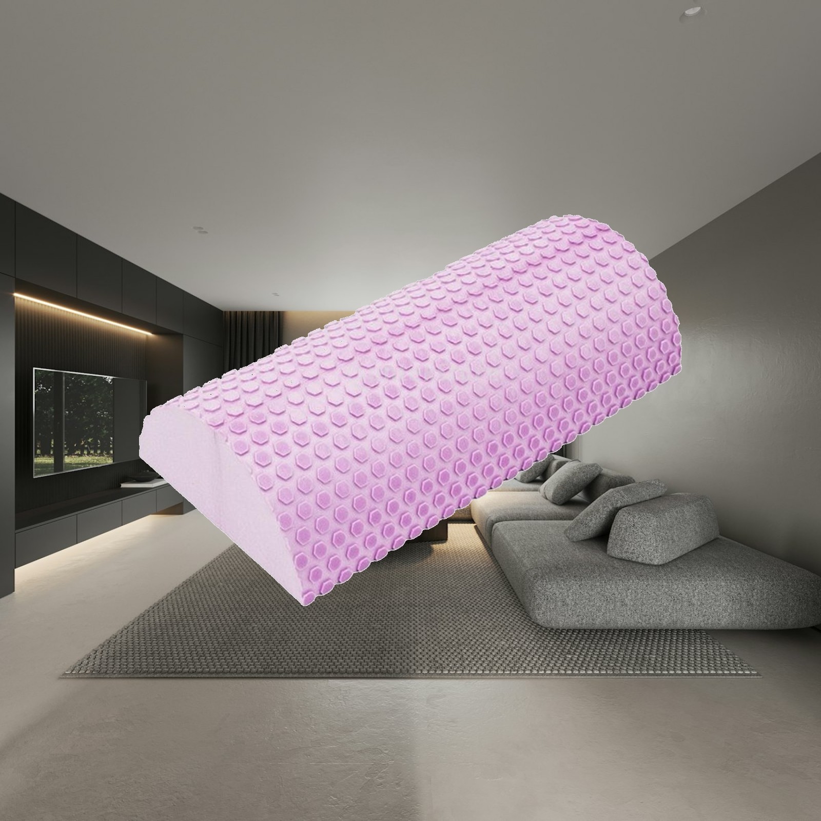 Half-Round Foam Roller Versati - đánh giá và giá Heavy Equipment Rollers