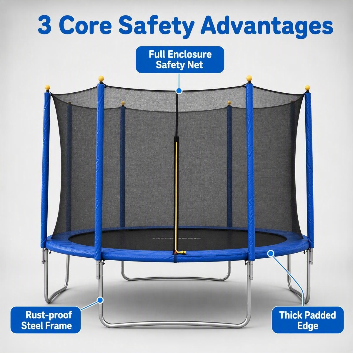 Outdoor Trampoline with Safety - đánh giá và giá Heavy Equipment Safety Training