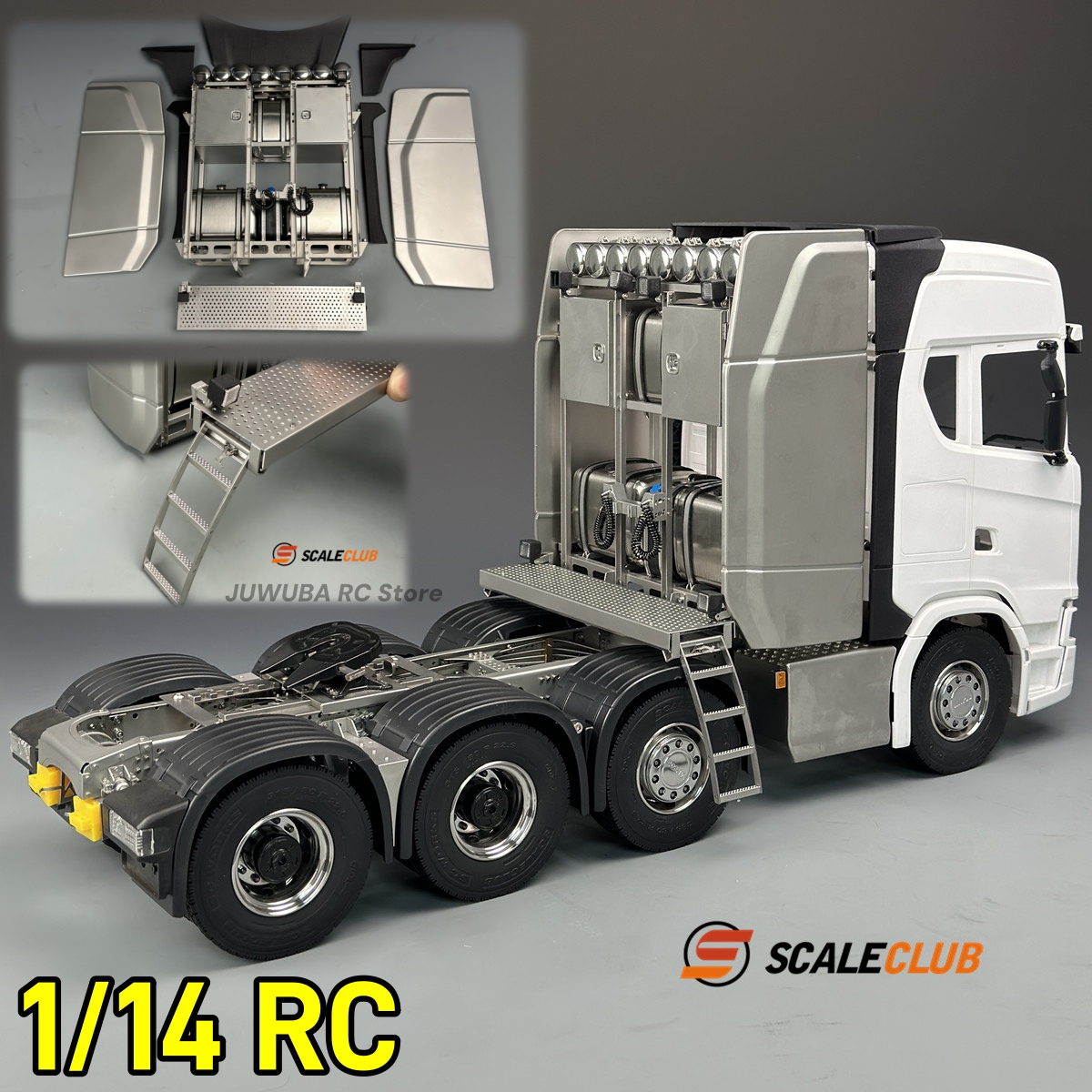 770S 1/14 Truck Cab Equipment  - đánh giá và giá Heavy Equipment Haulers