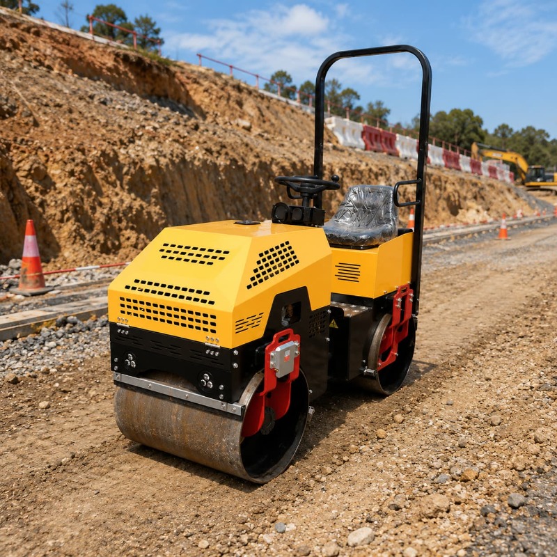 Double Drum Vibratory Road Rol - đánh giá và giá Heavy Equipment Rollers