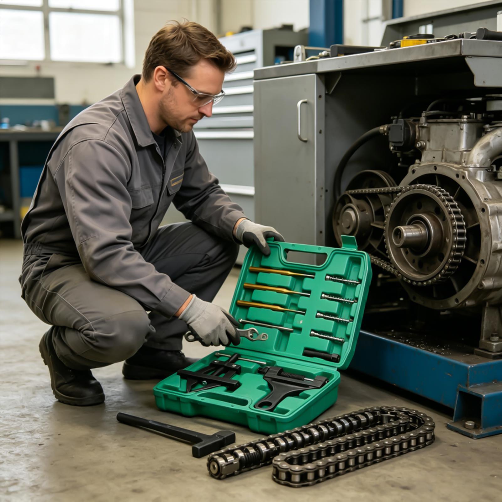 Roller Chain Breaker Tool 60-2 - đánh giá và giá Heavy Equipment Rollers