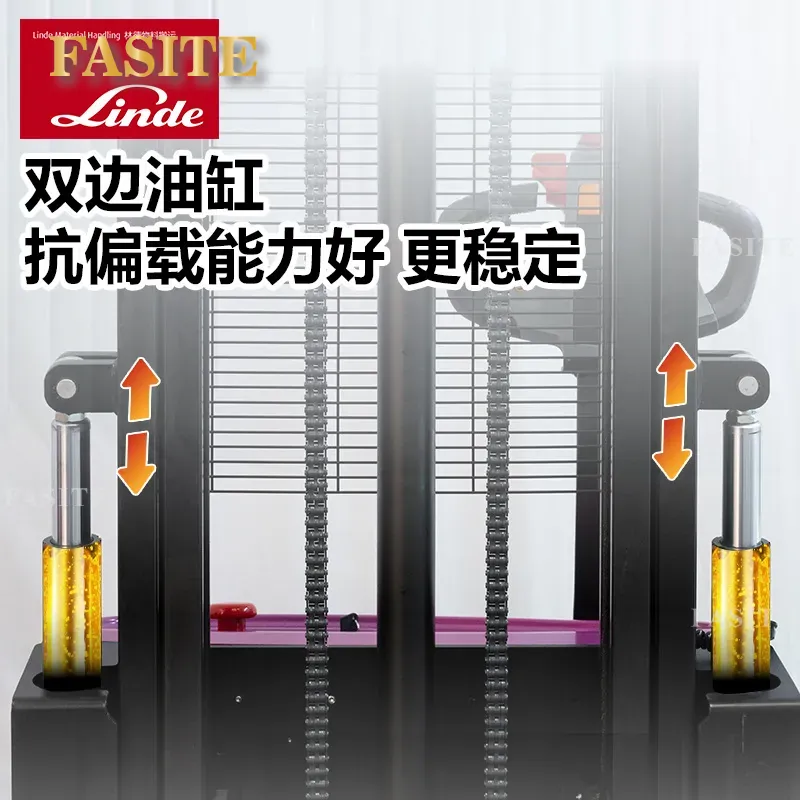 For  Double Lifting Stacker El - đánh giá và giá Heavy Equipment Logistics