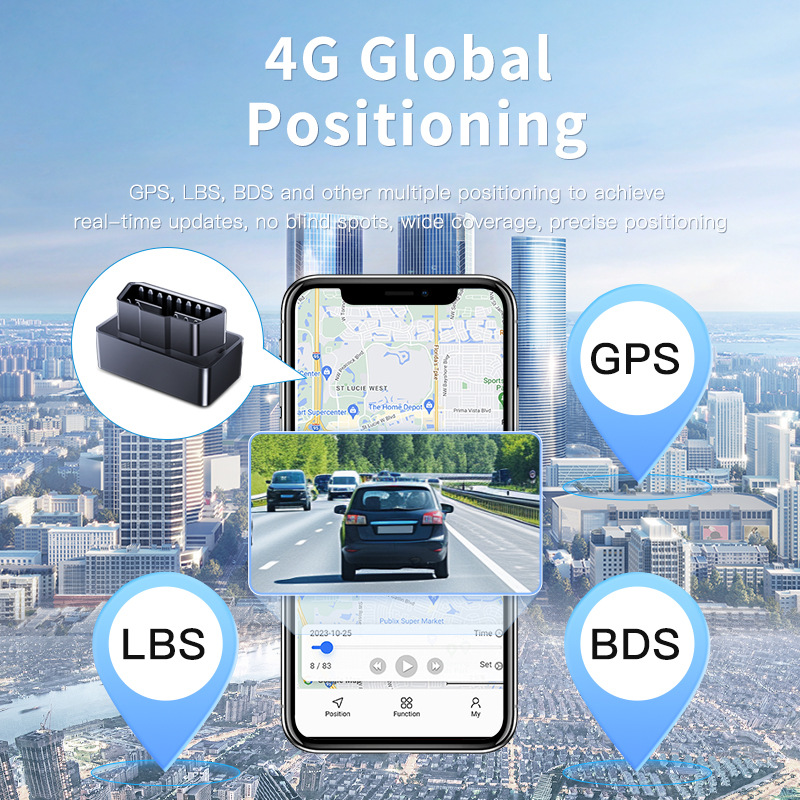 CD Mini OBD GPS Tracker 4G OBD - đánh giá và giá Heavy Equipment Gps Tracker