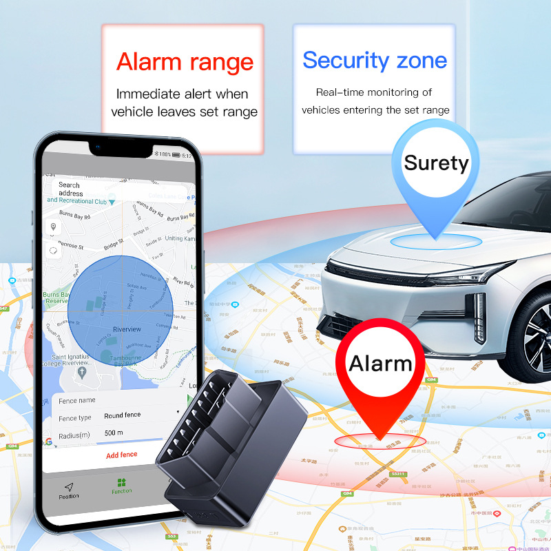 CD Mini OBD GPS Tracker 4G OBD - đánh giá và giá Heavy Equipment Gps Tracker
