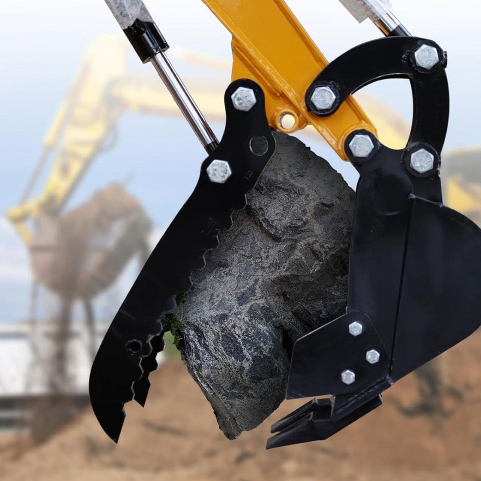 Hydraulic Digger Thumb Serrate - đánh giá và giá Heavy Equipment Landscaping